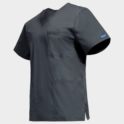 Medical tunic CHEROKEE V-NECK GREY WWE4725 - 3