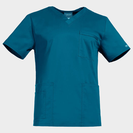 Tunică medicală CHEROKEE V-NECK PETROL WWE4725 - 1
