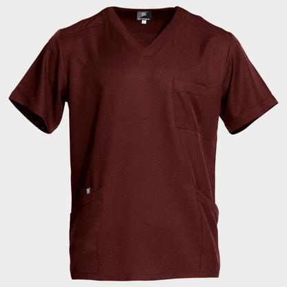 Tunică medicală MONI BURGUNDY - 1