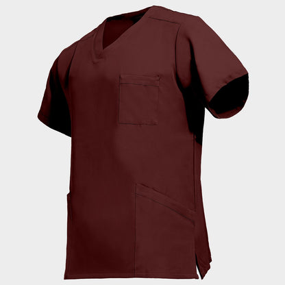 Tunică medicală MONI BURGUNDY - 3