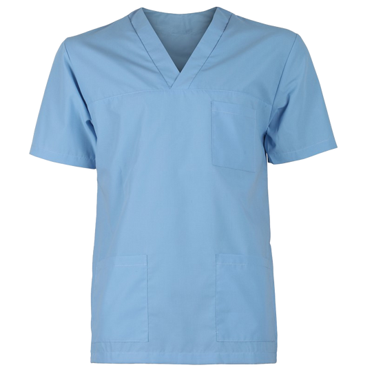 Tunică medicală cu pantaloni M3 ALBASTRU DESCHIS - 2