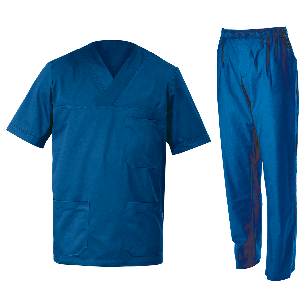 Медицински туника с панталон M3 ROYAL BLUE - 1