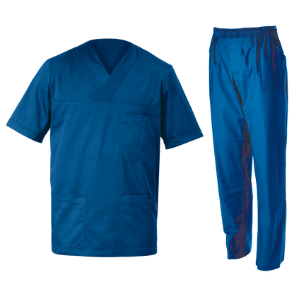 Медицински туника с панталон M3 ROYAL BLUE - 1