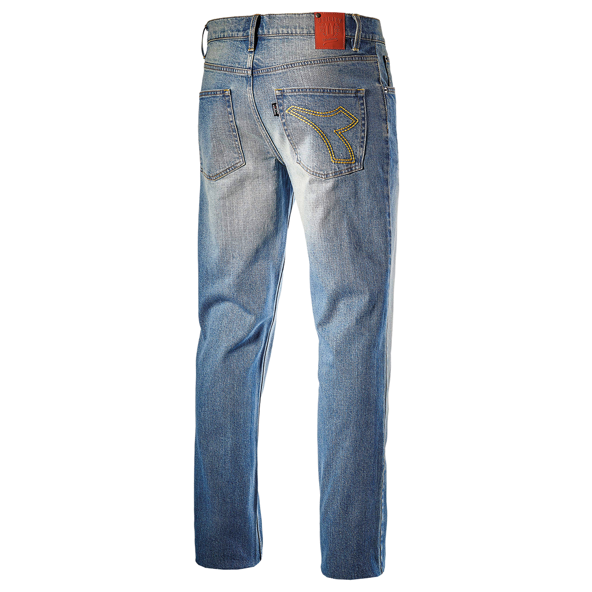 Ανδρικό τζιν παντελόνι DIADORA PANT STONE 5PKT BLUE - 2