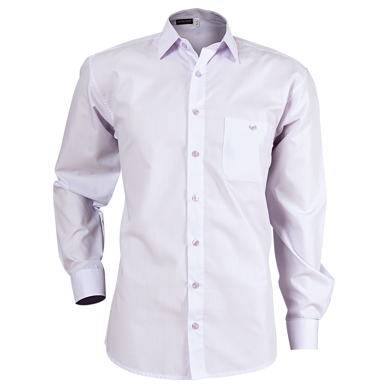 Men's long sleeve shirt CAMISA PURPLE
