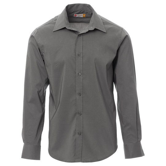 Men's long sleeve shirt PAYPER IMAGE GREY