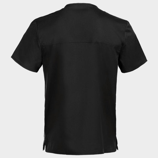 Men's medical tunic CHEROKEE V-NECK BLACK WWE670 - 2