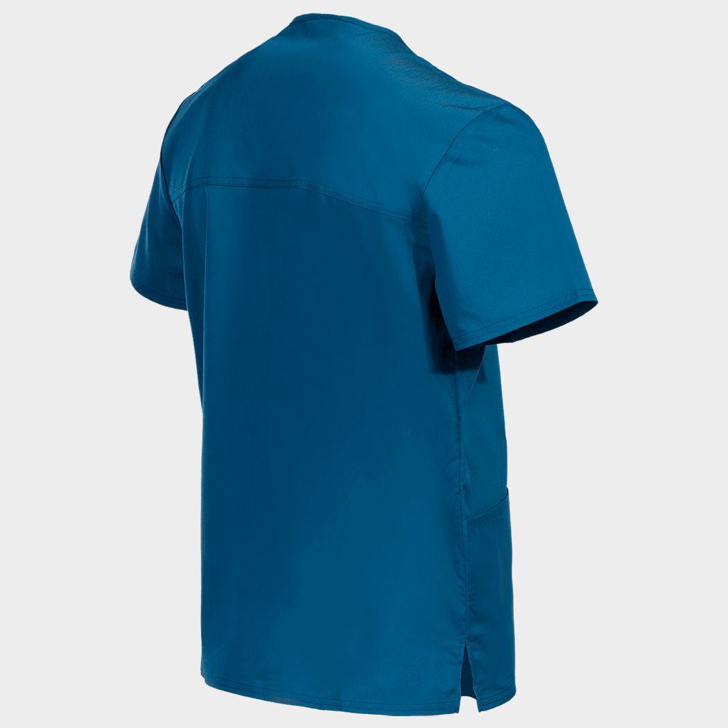 Мъжка медицинска туника CHEROKEE V-NECK PETROL WWE670 - 4