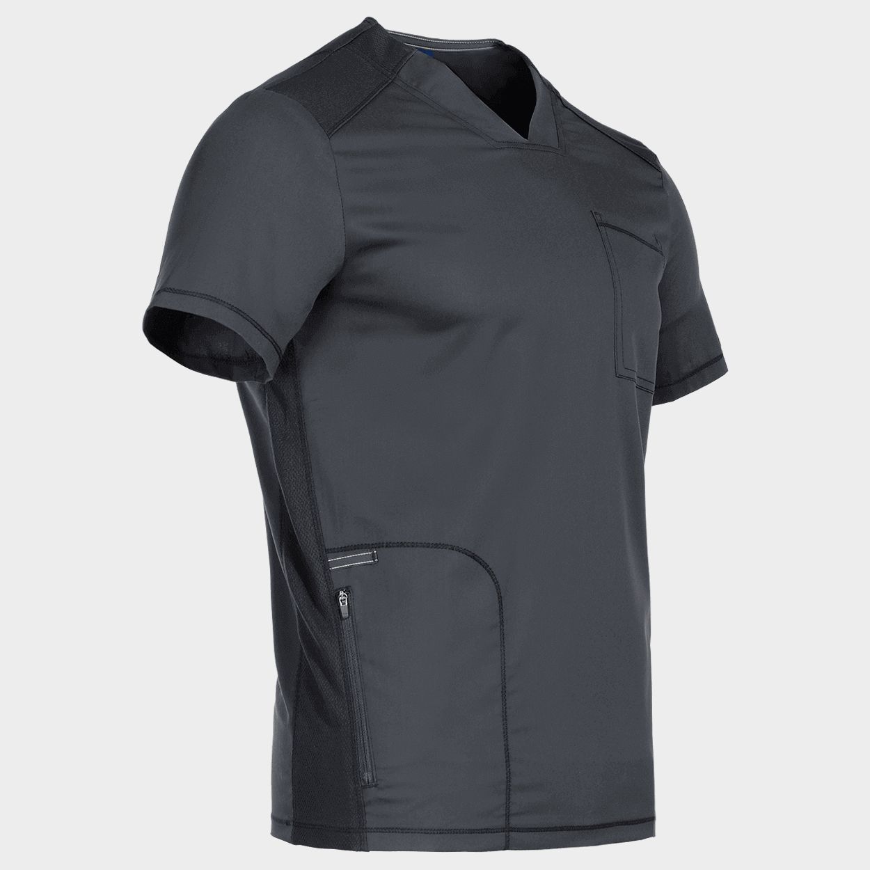 Мъжка медицинска туника CHEROKEE V-NECK GREY WWE603 - 4