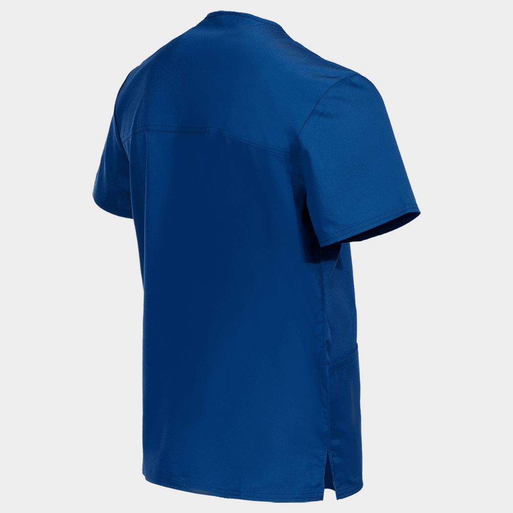 Мъжка медицинска туника CHEROKEE V-NECK NAVY BLUE WWE670 - 3