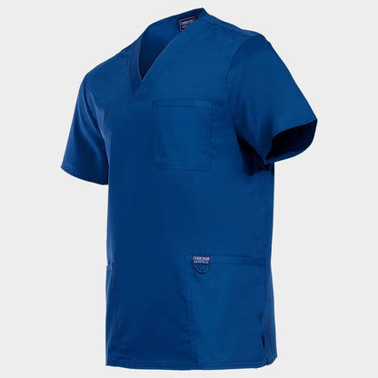 Мъжка медицинска туника CHEROKEE V-NECK NAVY BLUE WWE670 - 4