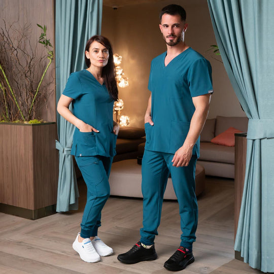Tunica medicală pentru bărbați NOBBY PETROL - 2
