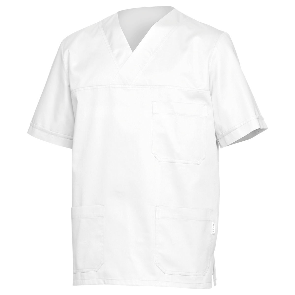 Tunică medicală pentru bărbați SIMONE ALB