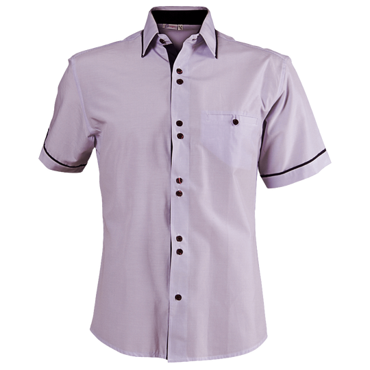Men's short sleeve shirt ALEX LIGHT PINK
