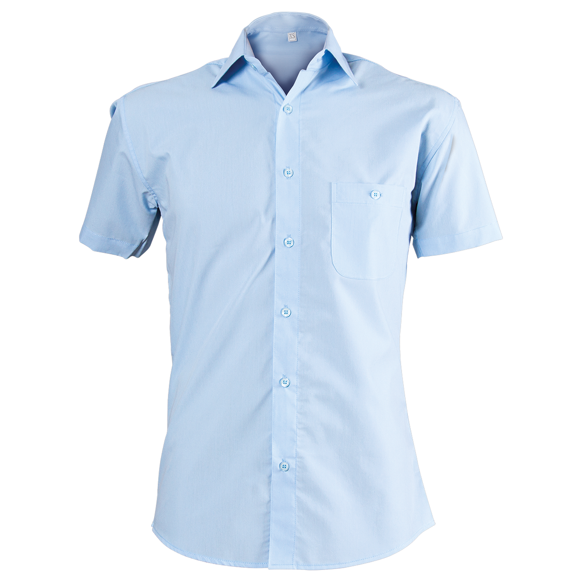 Men's short sleeve shirt CAMISA LIGHT BLUE