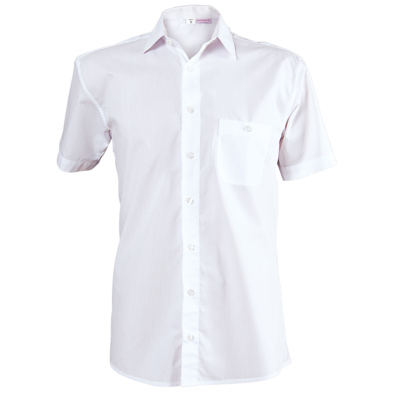 Men's short sleeve shirt CAMISA WHITE