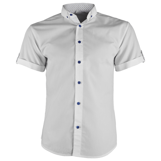 Men's short sleeve shirt PORTO FINO WHITE