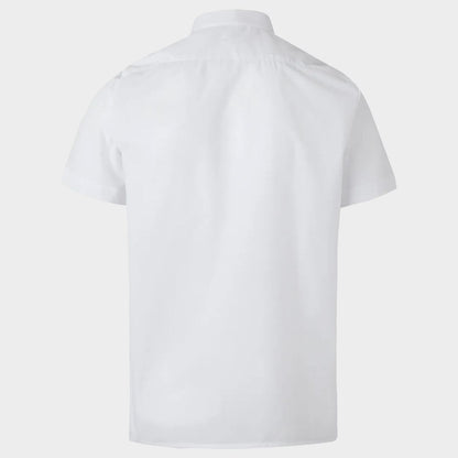 Cămașă cu mânecă scurtă de bărbați VELILLA WHITE - 3