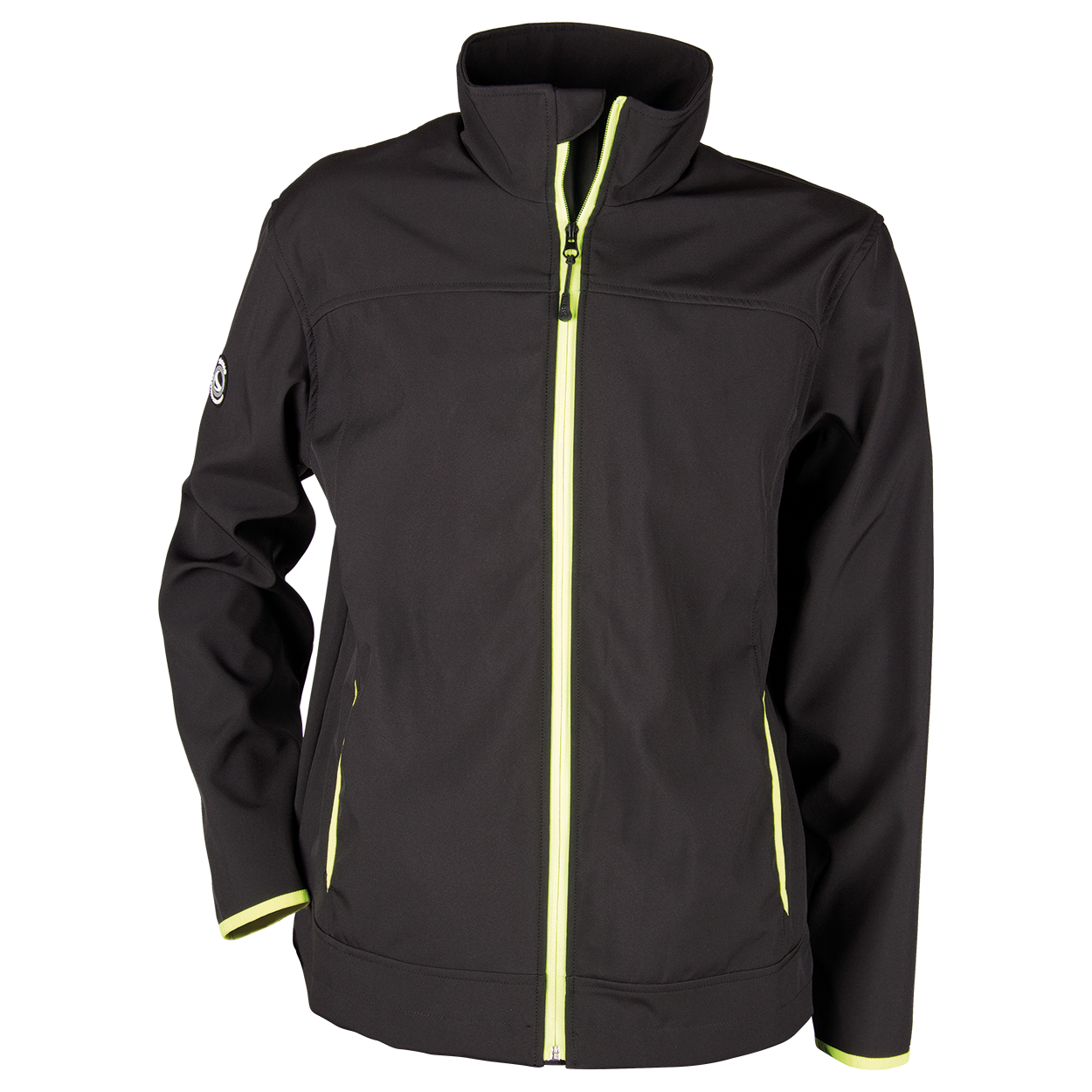 Jachetă softshell VIVID NEGRU