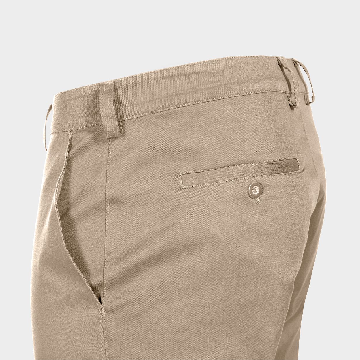 Pantaloni costum de bărbați STENSO CHINO BEJ - 3