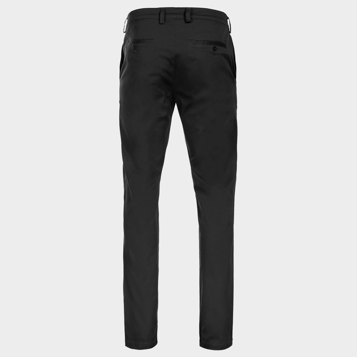 Pantaloni costum de bărbați STENSO CHINO NEGRU - 2