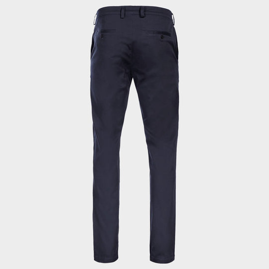Pantaloni costum de bărbați STENSO CHINO ALBASTRU ÎNCHIS - 2
