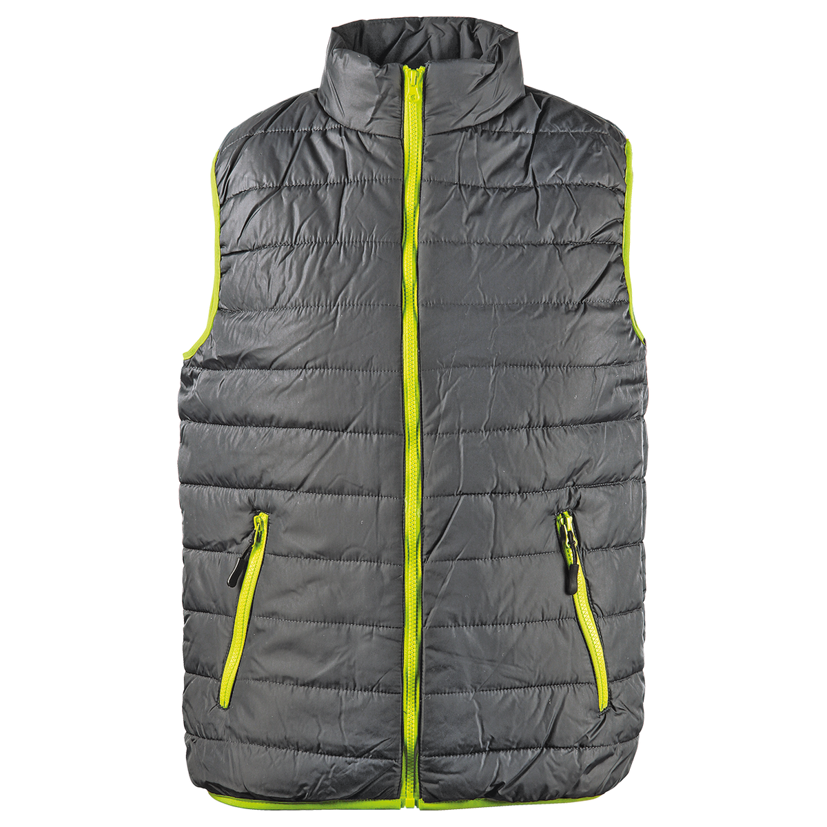Vestă pentru bărbați SPEEDY DARK GRI/VERDE