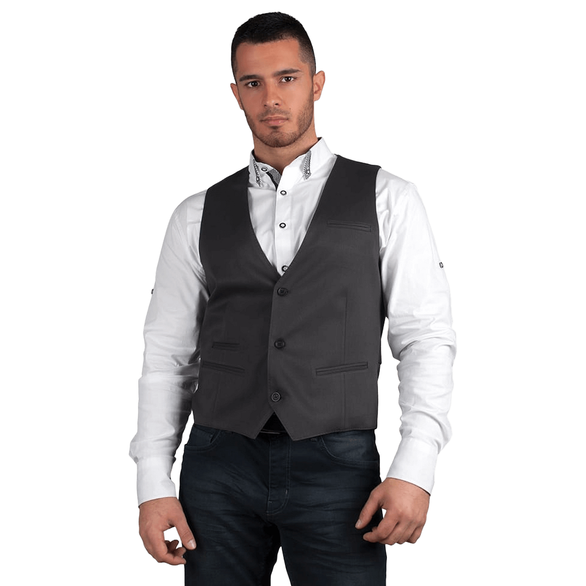 Men's vest RAGE DARK GREY