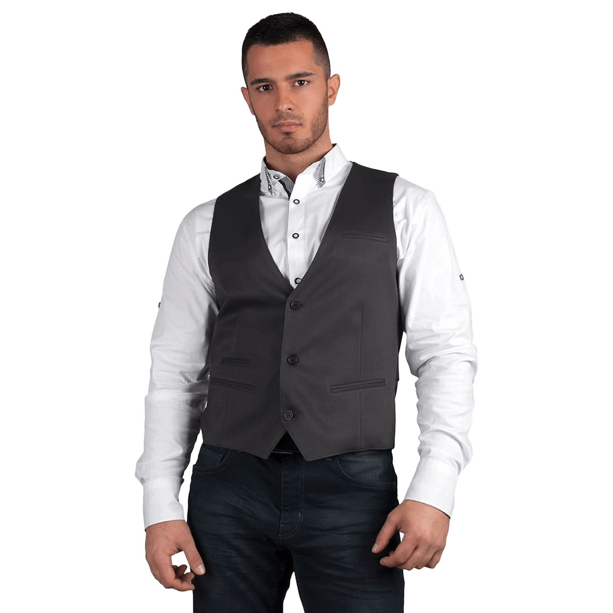 Men's vest RAGE DARK GREY