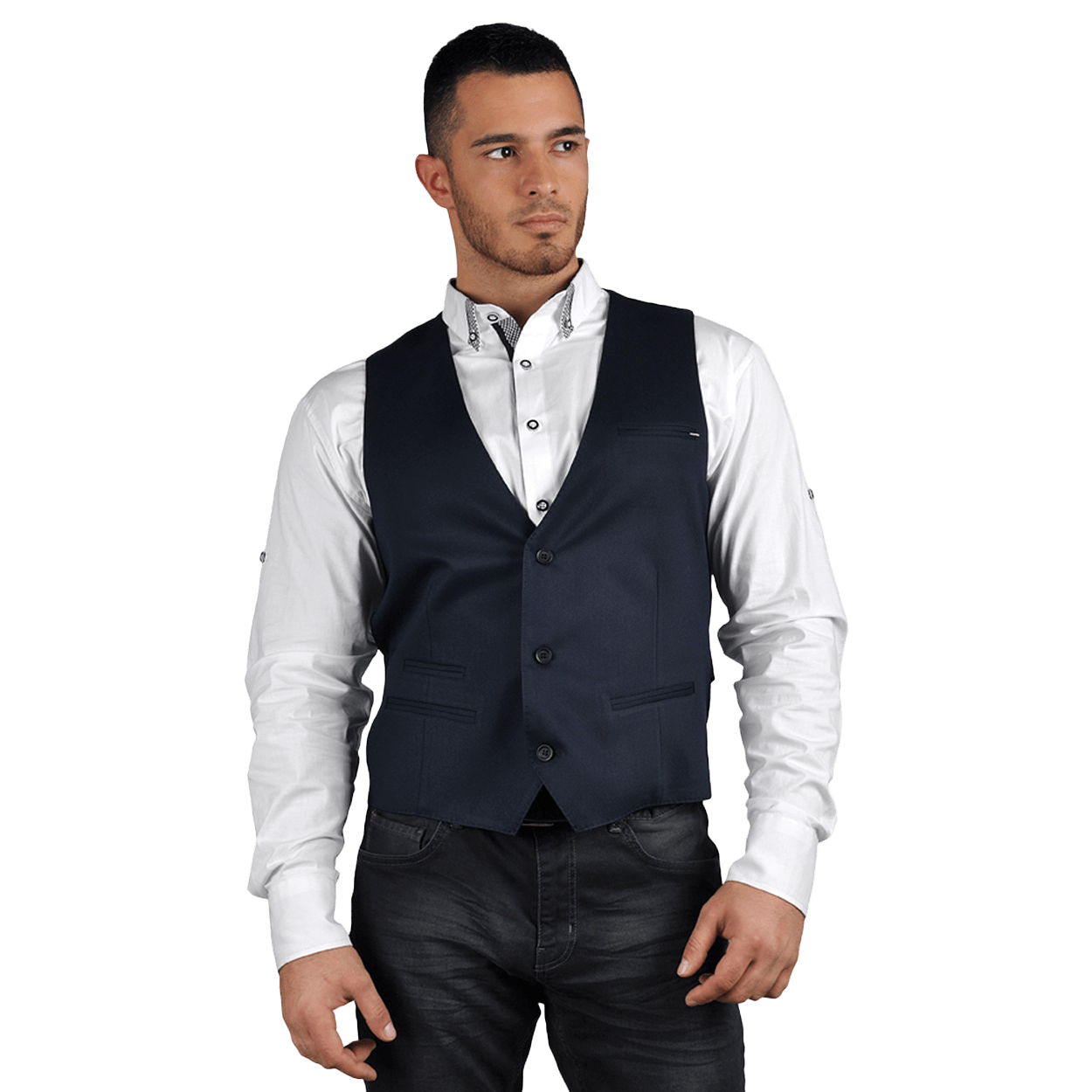 Men's vest RAGE NAVY - 1