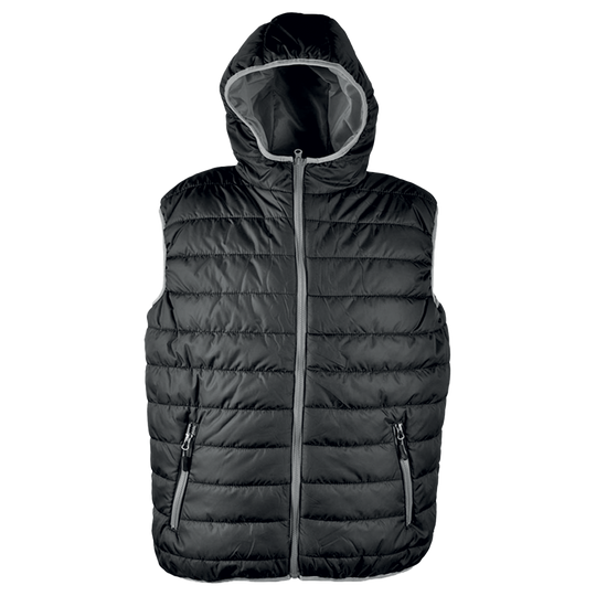 Мъжки елек SPEEDY HOOD VEST BLACK/GREY