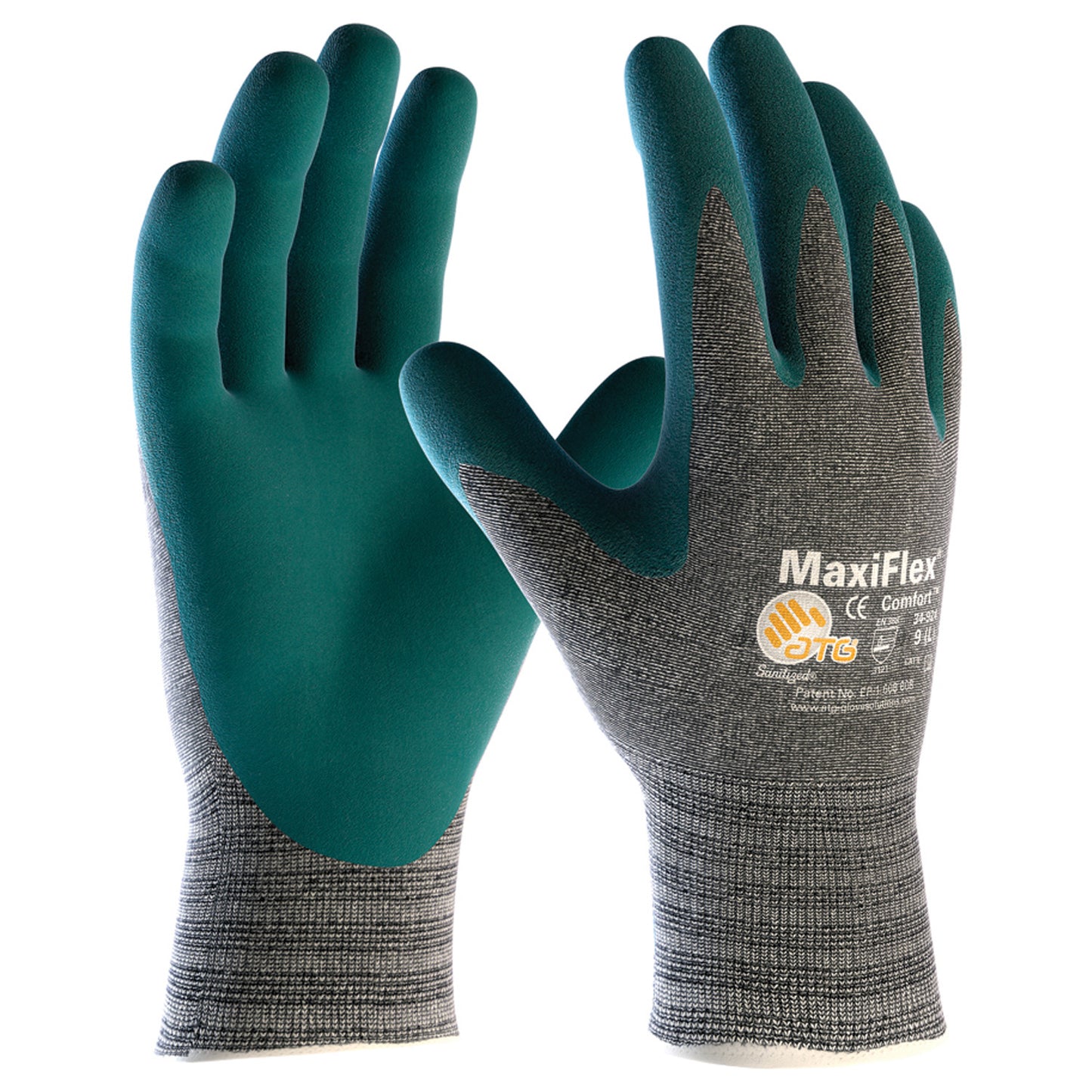 ATG MAXIFLEX COMFORT Nitrile dipped gloves