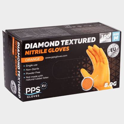 Mănuși din nitril PPS DIAMOND GRIP PF - 1