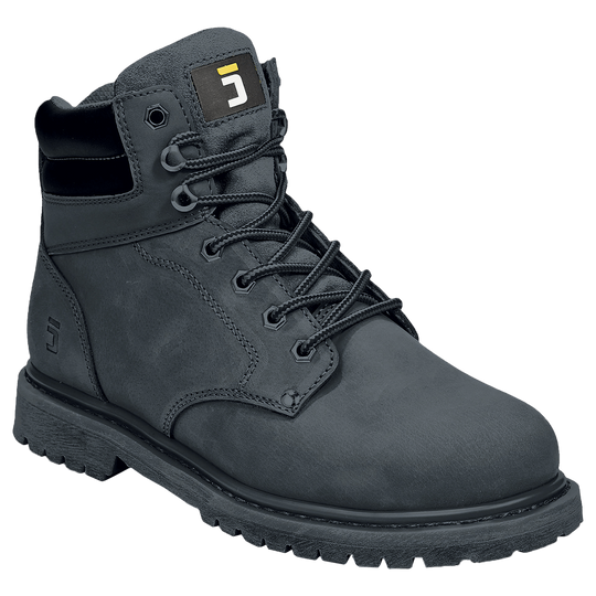 Обувки от набук BK FARMER ANKLE BLACK