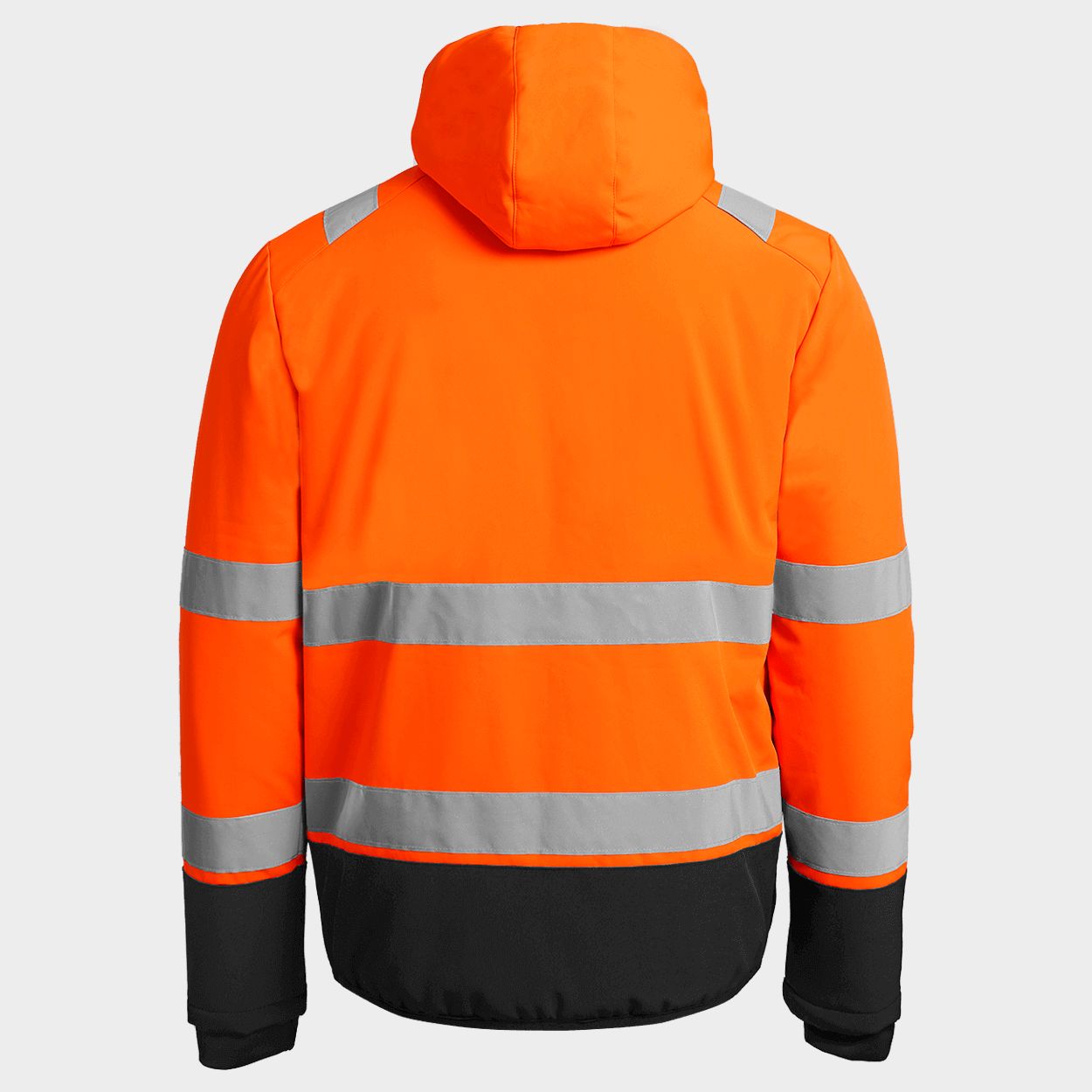 Jachetă de lucru căptușită REEF PAD HV SOFTSHELL ORANGE - 2