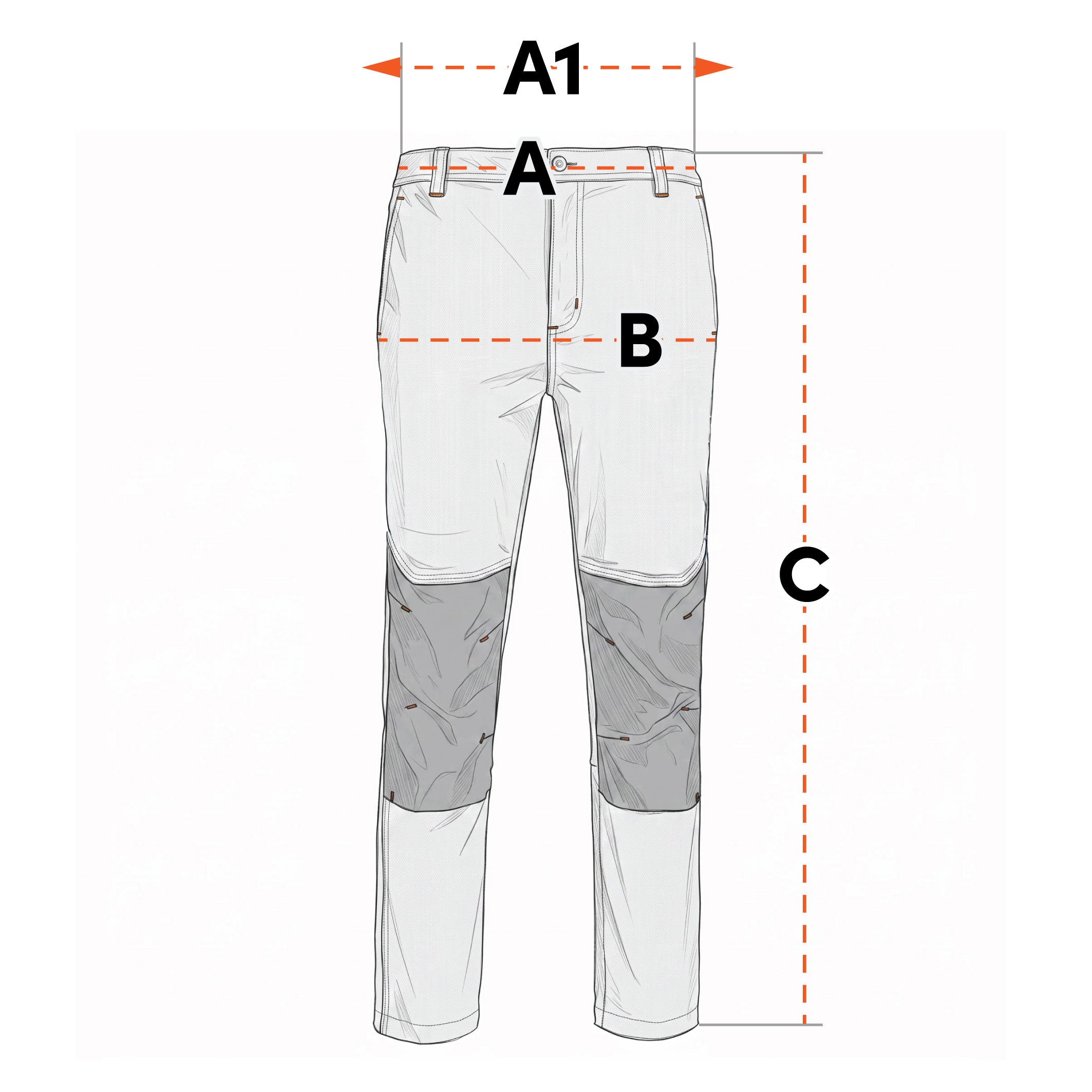 Pantaloni de lucru PRISMA MARO