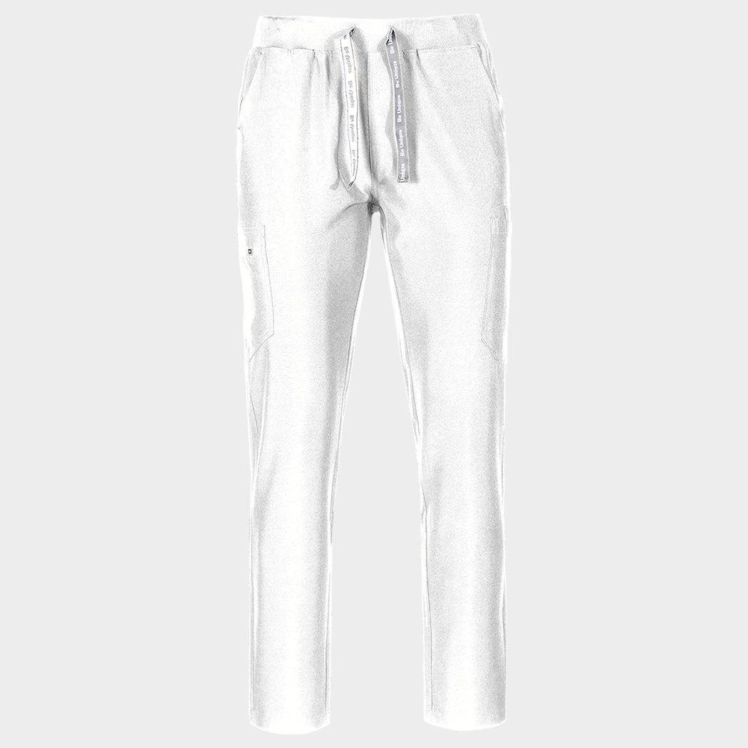 Pantaloni NOBBY STRAIGHT WHITE - 1