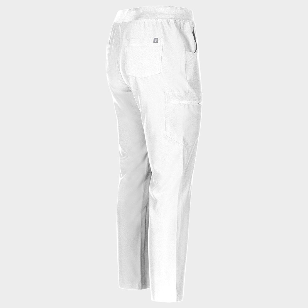 Pantaloni NOBBY STRAIGHT WHITE - 5