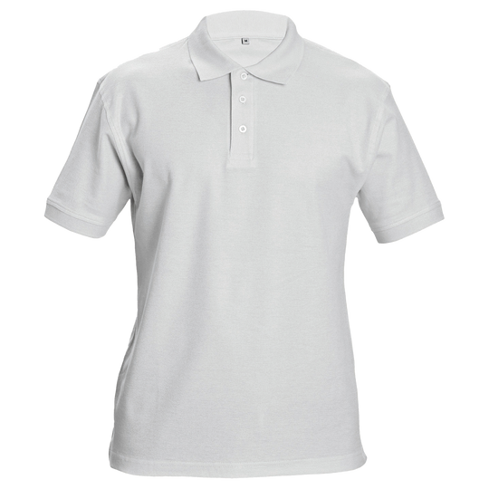 Tricou polo KEYA ALB