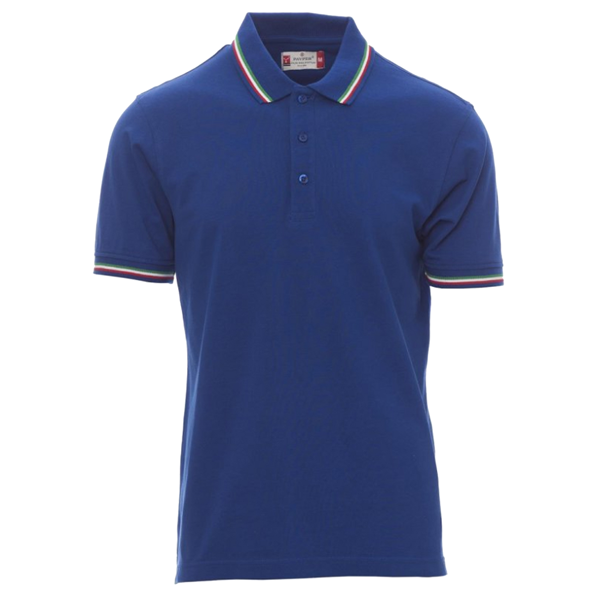 Тениска с яка PAYPER ITALIA ROYAL BLUE