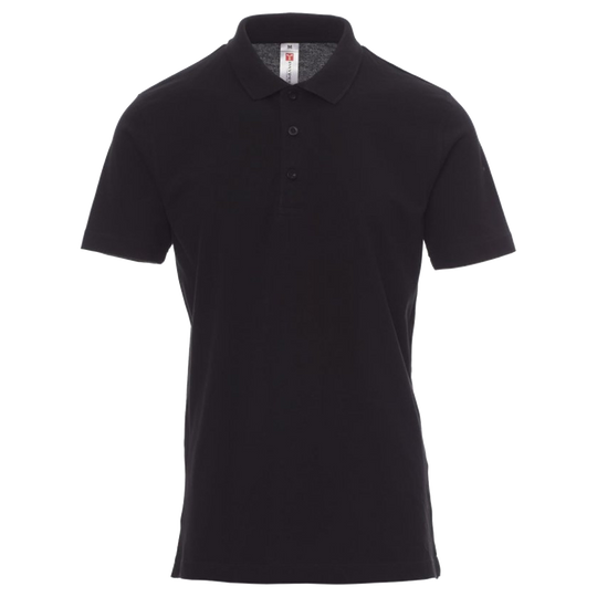 Κοντομάνικη μπλούζα PAYPER ROME BLACK Polo