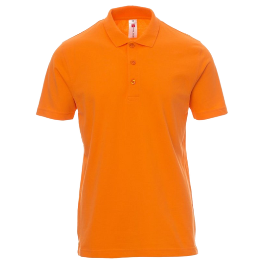 Κοντομάνικη μπλούζα PAYPER ROME ORANGE Polo