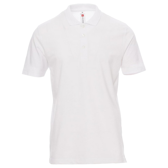Tricou polo PAYPER ROME ALB