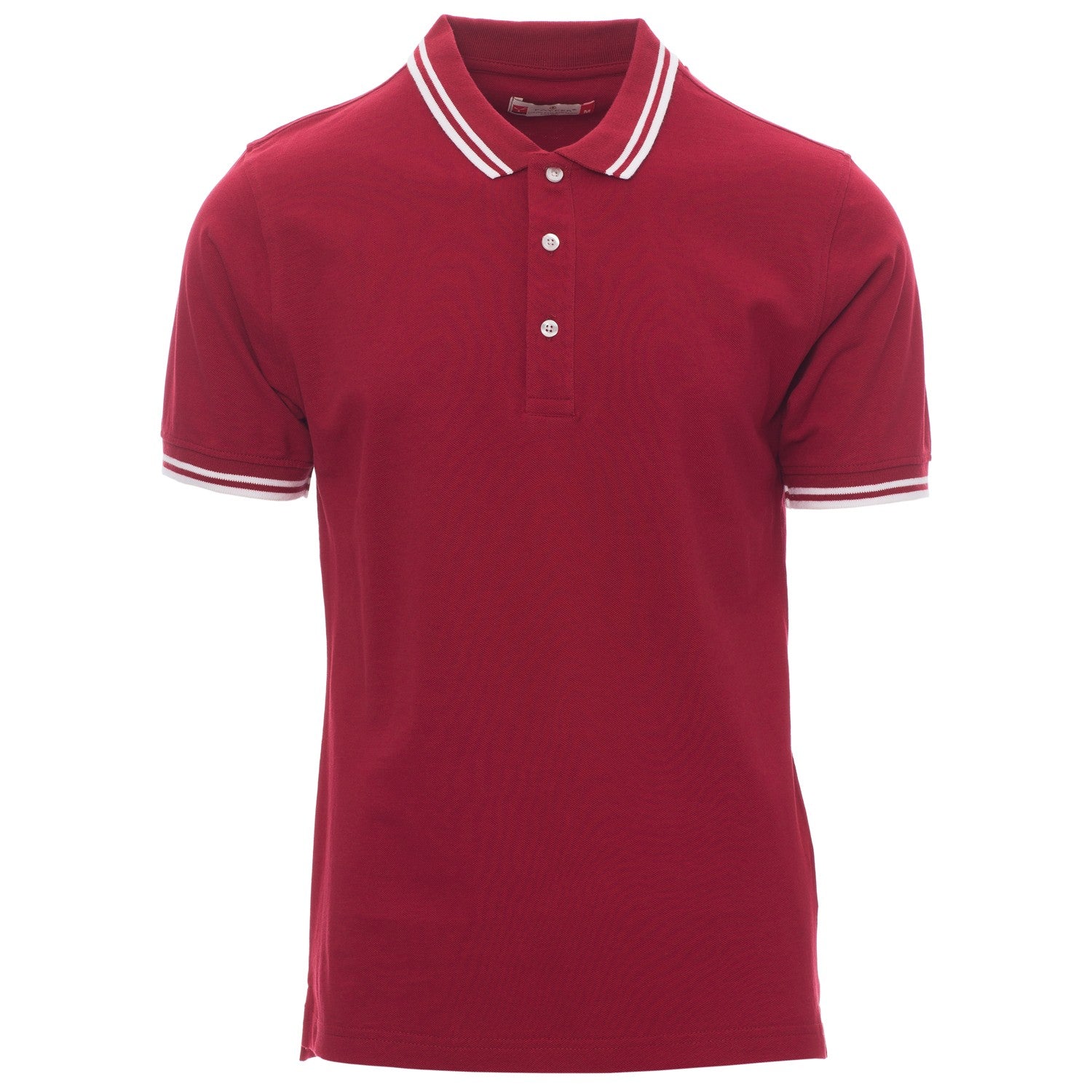 Тениска с яка PAYPER SKIPPER BORDEAUX