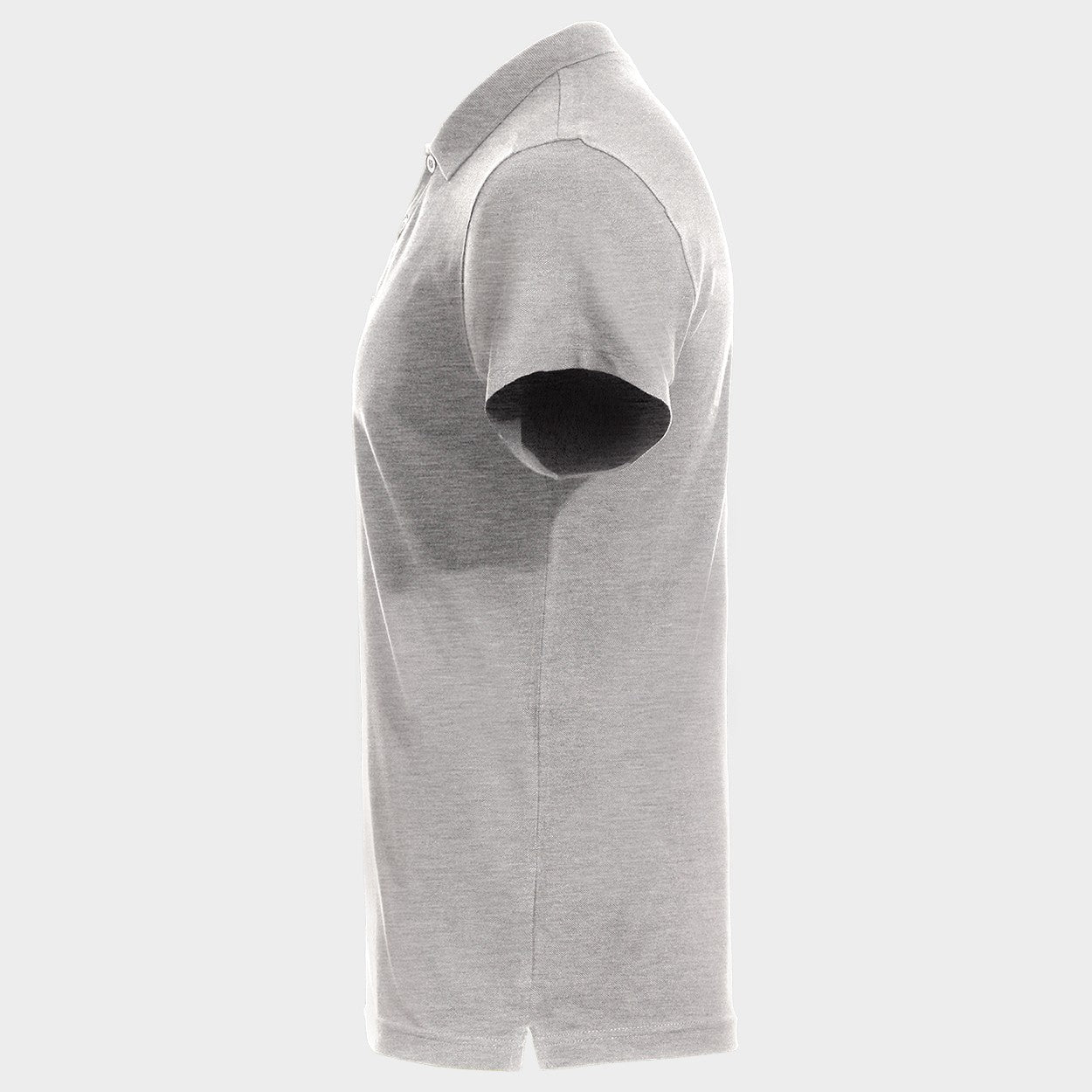 Tricou polo STENSO NAOS GRAY MELANGE - 4