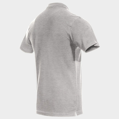 Tricou polo STENSO NAOS GRAY MELANGE - 5