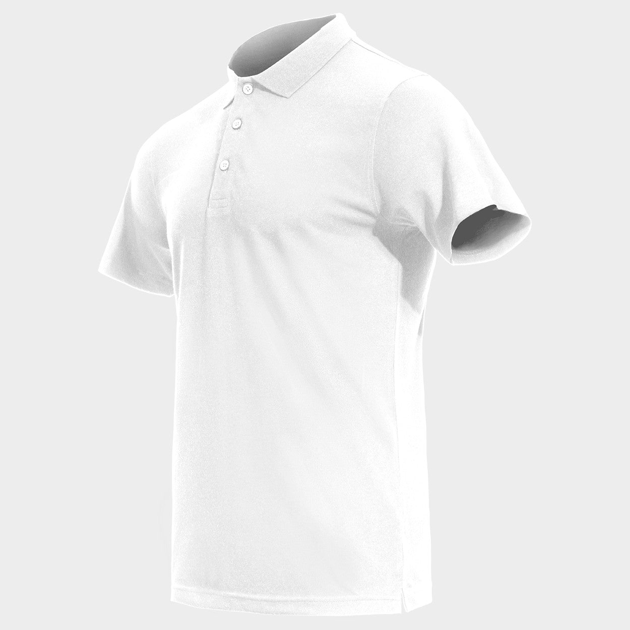 Tricou polo STENSO NAOS WHITE - 3