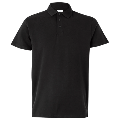 Tricou cu guler VELILLA NEGRU - 1