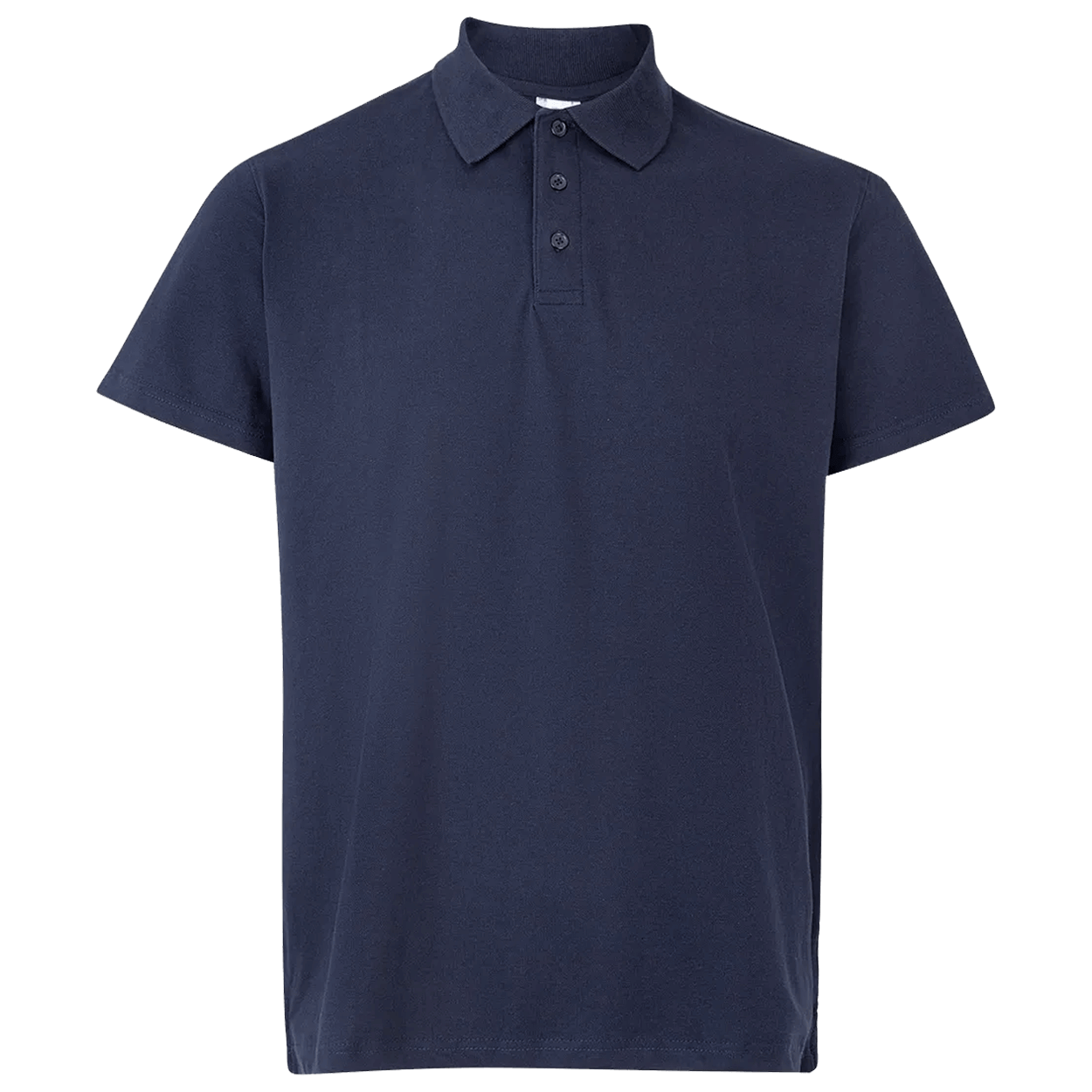 Tricou cu guler VELILLA ALBASTRU MARIN - 1