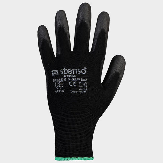 Polyurethane dipped gloves BUNTING BLACK - 2